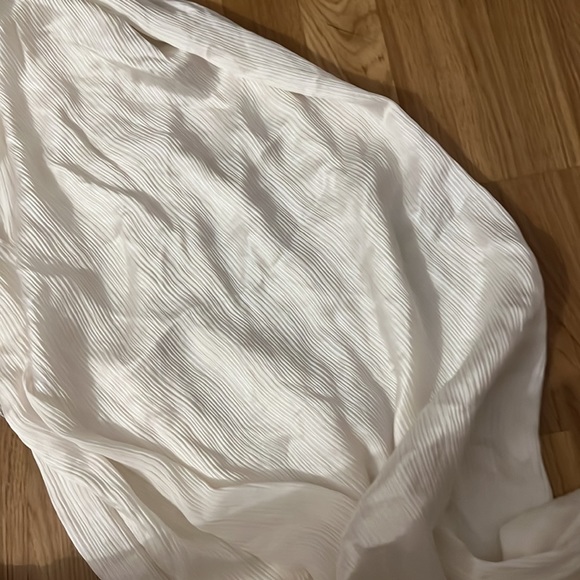 NWT Balmain silk halter backless white maxi dress - Picture 8 of 13